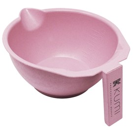 Kumi Wheat Pink Tint Bowl - Eco-Friendly, Durable Hair Tinting Tool with Non-Slip Base and Measuring Grid