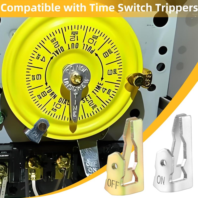 8 Pcs Time Switch Replacement Trippers Kit,Timer Trippers Replacement Switch