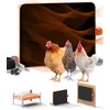 Smart Chicken Coop Heater, 200 Watts Chick Heater Built-in Adaptive