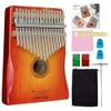 ONETONE OTKL-CS/OK Kalimba (Thumb Piano), 17 Keys, Beginner Set, Okume