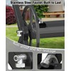 Artigarden Garden Hose Reel Cart with Wheels, Outdoor Water Hose