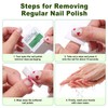 Nail Polish Remover Pads 200PCS with Aloe Oil & Nail