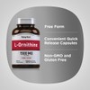 Piping Rock L-Ornithine Supplement | 1500 mg | 120 Capsules