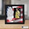 Crossroads Home Décor Fireman’s Prayer Picture Frame, Firefighter Graduation Present,