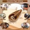 Cigar Ashtray,Cigar Rest Ceramics with Non-slip Bottom Single Slot Ash