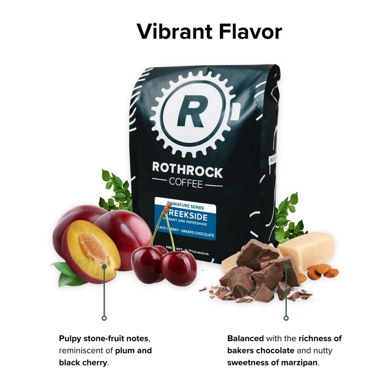Creekside Blend Coffee Beans Medium Roast Whole Bean, Specialty Coffee,