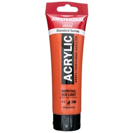 Tarrence 464890 Amsterdam Acrylic Color Napthol Red Light T1709-398 Acrylic Paint, 4.2 fl oz (120 ml)