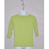 Linea by Louis Dell'Olio Square Neck Short Sleeve Sweater Size
