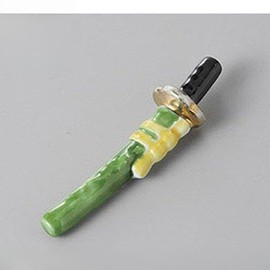 3個セット 箸置 刀G箸置 [7.7 x 2cm] 【料亭 旅館 和食器 飲食店 業務用 器 食器】