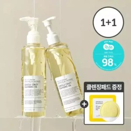 Canola 1+1 카놀라 클렌징오일 300ml +클렌징패드1매 [곡물꽃물패드 2종 SET] 1+1 Canola Cleansing Oil 300ml + 1 Cleansing Pad [Grain Flower Water Pad 2 Types SET]
