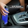 Brieftons 18 Oz Clear Borosilicate Glass Water Bottles With Caps,