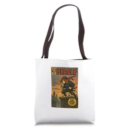 Beagle Ninja Comic Book Cover Style Cool Beagle Tote Bag