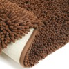 Poligono Microfiber Bathroom Rug, Pile Mat, U-shaped WC Mats 40X50
