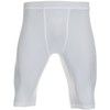 CompressionZ Compression Shorts Men - Sport Spandex Compression Underwear (White,