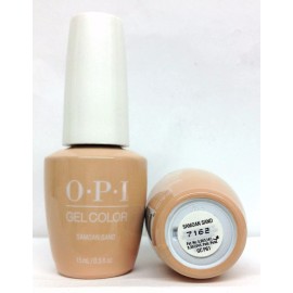 OPI New Package Gelcolor Soak Off Nail Polish- GC P61 SAMOAN SAND opi  .5oz/15ml
