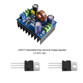 eMagTech 10pcs Adjustable Voltage Regulator LM317 LM317T with 3 Ports 1.2-37V 1.5A TO-220 Package Electronic Components for DIY Project Applications