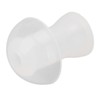 30pcs Hearing Amplifiers Eartips Soft Silicone White Accessories Replacement Earbud