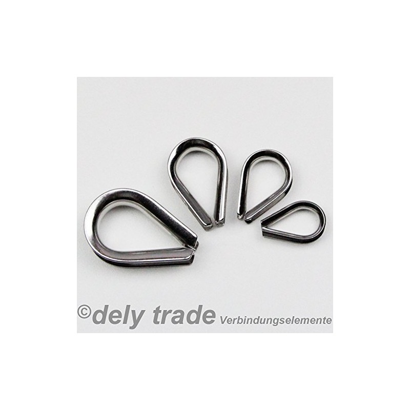 Pack of 5) Kauschen Similar to DIN A4 6899 Stainless