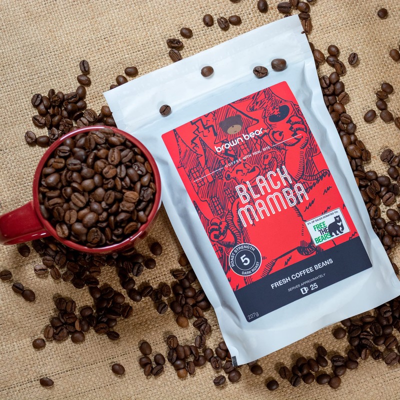 High Caffeine Strong Robusta Strongest Ground Coffee 227g - For