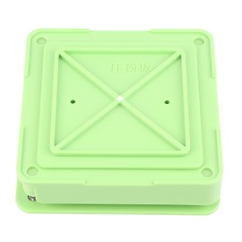 Plastic 100Holes 0# Capsule Powder Filler Plate Manual Filling Machine Tool(Green)