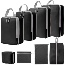 Luxe Pantry - Universal Bag Luggage Organizers - Compression Packing Cubes for Travel, Durable and Lightweight, Maximize Suitcase Space