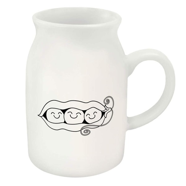 300ml 'Happy Peapod' Ceramic Milk Jug (MJ00009070)