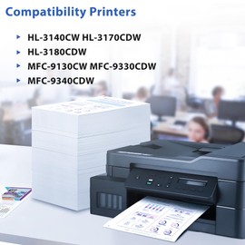 LR2231001 (LY6753001) Fuser 110 Volt 1-Pack Compatible for Brother LR2231001 for HL-3140CW HL-3170CDW HL-3180CDW MFC-9130CW MFC-9330CDW MFC-9340CDW Printer