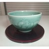 Twokiln Longquan celadon 4.5-inch10 Oz rice bowl,Celadon glazed rice bowl,sushi