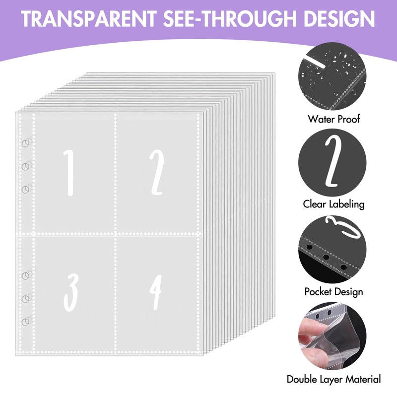 ALLOMN 100 Envelope Saving Challenge Euro, 100 Envelopes Saving Challenge