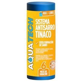 Sistema Antisarro para Tinacos de 450 a 1100 L. 6 Meses Previene formación de Sarro en Tinaco y Tuberías, Cartucho ablandador de agua para tinacos y depósitos de agua.