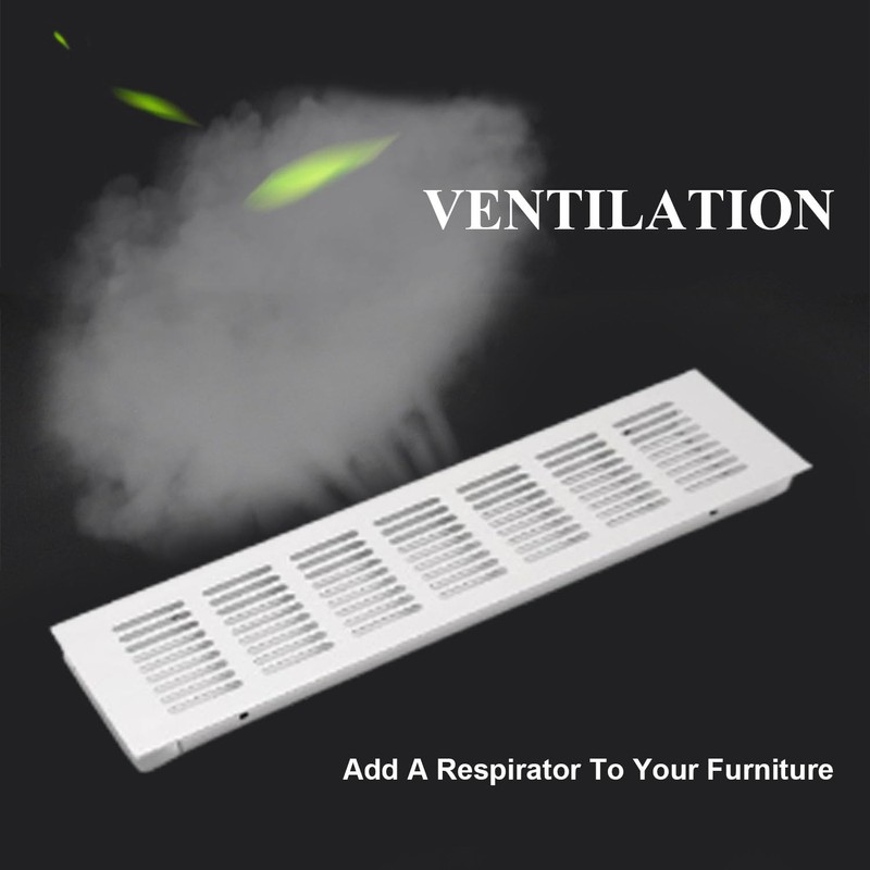 Heyiarbeit - Rejilla de ventilación cuadrada de aleación de aluminio