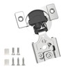 Chibery 2 Pack 3/8" Overlay 3D Soft Close Concealed Hinge