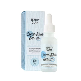 Beauty Glam - Clear Skin Serum - Facial Serum for Acne and Blemished Skin with 2% Salicylic Acid (BHA) 30 ml