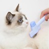 2 Stück Fellblitz Bürste, Flohkamm Für Katzen, Selbstreinigende Haustierbürste Für