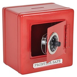 Rhode Island Novelty 6" Frontier Combination Safe Bank
