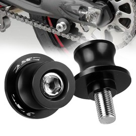 YIEBA Rear Swing Arm Holder - M8 Stand Aluminium Spool Swing Arm Bobbins Sliders Stand for Z900 2017-2022 (Black)