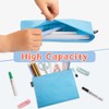LUHIUMOYA A5 Piece Document Bag, Waterproof Document Bag with Zip,