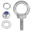 TA-VIGOR 3Pcs M6 x 20mm Lifting Long Eye Bolt, 304