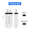 Duttek USB3.1 Type C OTG Adapter, USB C Female to
