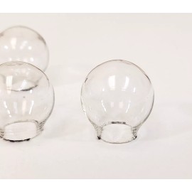 Handley House Dollhouse Glass Globe Shade Clear 1:12 Scale Miniature DIY Lamps MH693