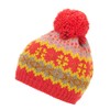 Eisbär Hats/Caps Women's Wentje Pompom Hat, Coral Red/Mustard/Ochre/Beige