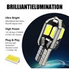 Nowkont Pack-10 Car T10-8SMD LED Bulb, 12V 5730 360 Degree