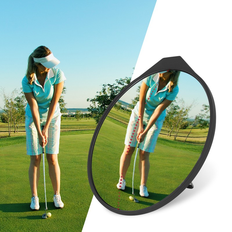 Convex Mirror Golf Wide Angle Mirrors Full Swing &amp; Putting