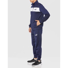 Puma 678477 Men's Sweats, Top and Bottom Set, Polyurethane Training Suit