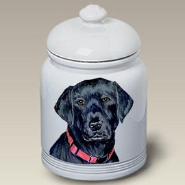 Best of Breed Black Labrador - Barbara Van Vliet Ceramic Treat Jars