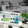Galasily 3 Pack Laundry Detergent Dispenser Container with Tray, 54OZ