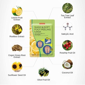 Purederm Shiny and Soft Foot Peeling Mask 17 g