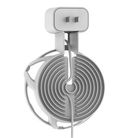 Lcrystal Speaker Mount for Homepod Mini, Wall Mount Holder Speaker Bracket for Space Saving, Cable Management, Cleaner Look (White)