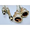 AK AK Pair of Flexible Monobloc Tap Waist Connector Compression