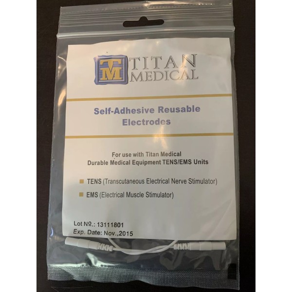 Titan Medical Self-Adhesive Resusable Electrodes Exp. 2015